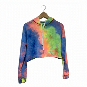 SWS tie dye hooded sweatshirt
